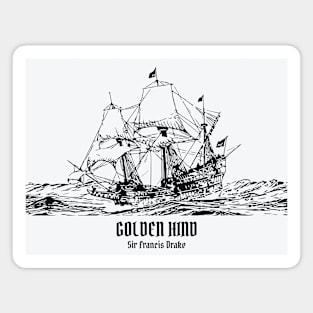 Golden Hind – Sir Francis Drake Magnet